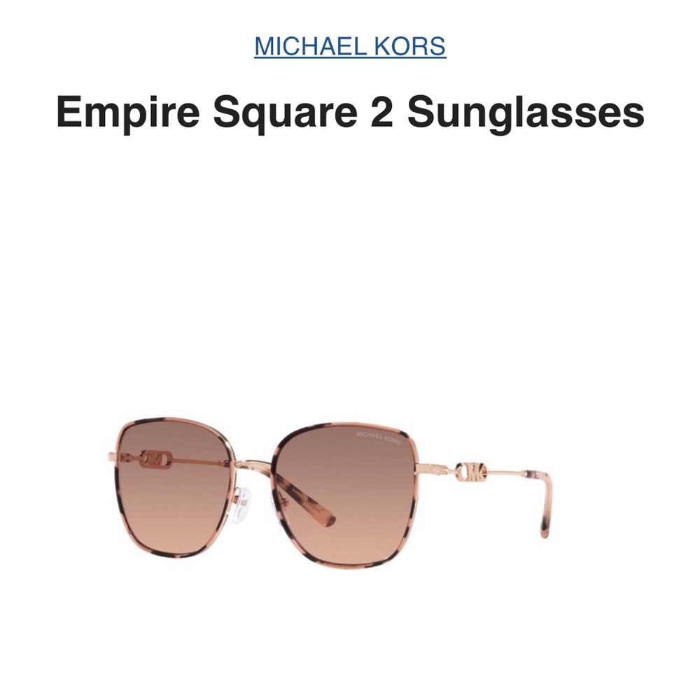 New never worn Micheal Kors sunglasses